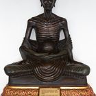 Sitzender Buddha im Marmortempel