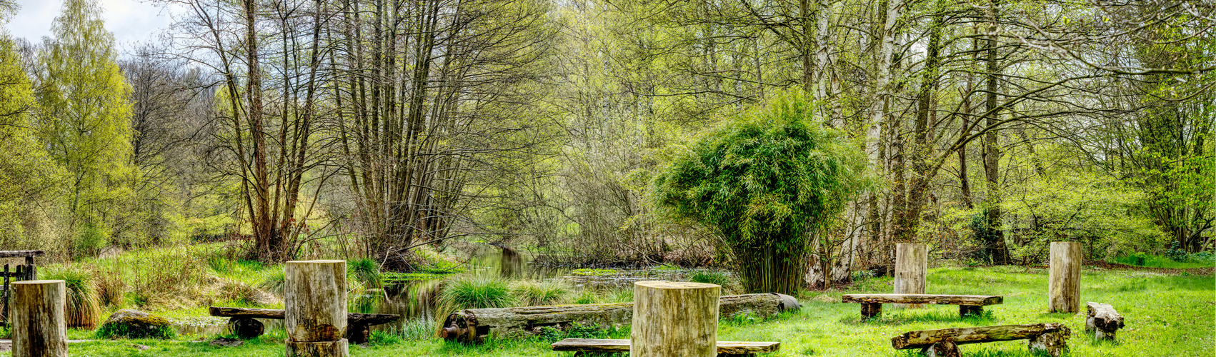 Sitzplatz am Mühlenteich