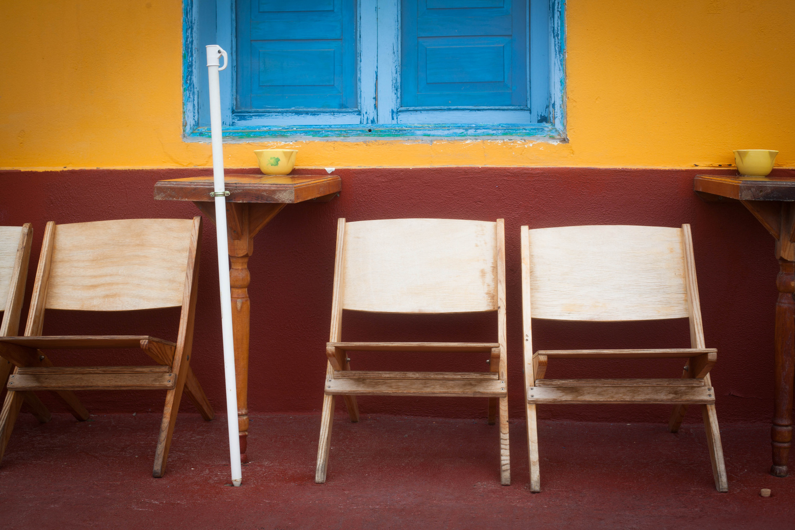 Sitzplatz mit Meerblick