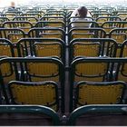 Sitzreihen im Münchner Dantestadion