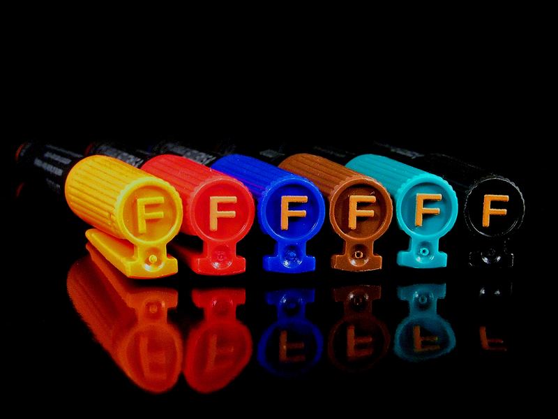 ... six coloured °F°riends ...