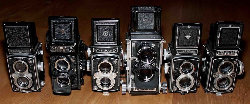 Six Twin Lenses of 6x6