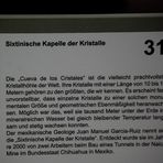 Sixtinische Kapelle der Kristalle