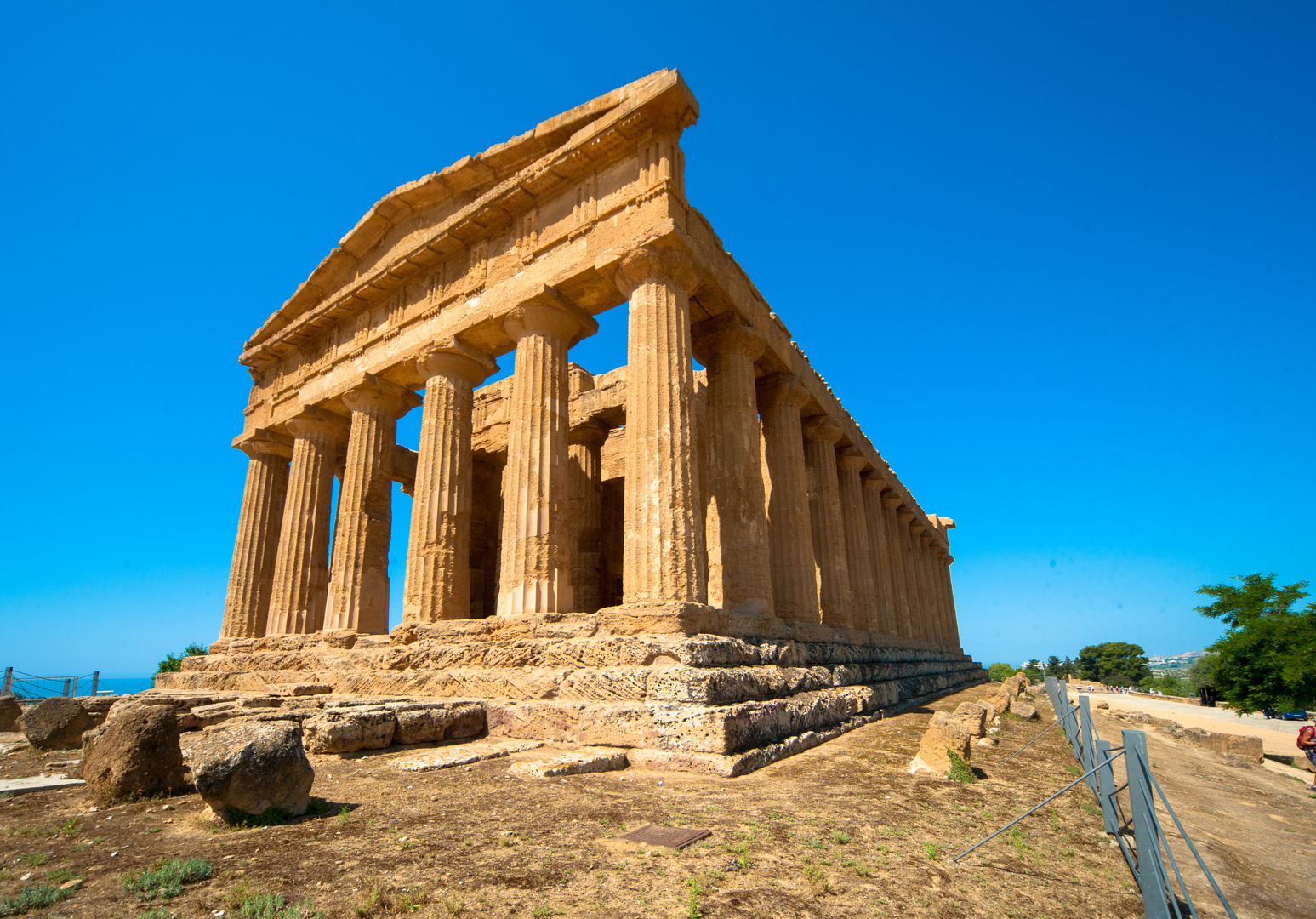 Sizilien 2015: Agrigento, Templo de la Concordia