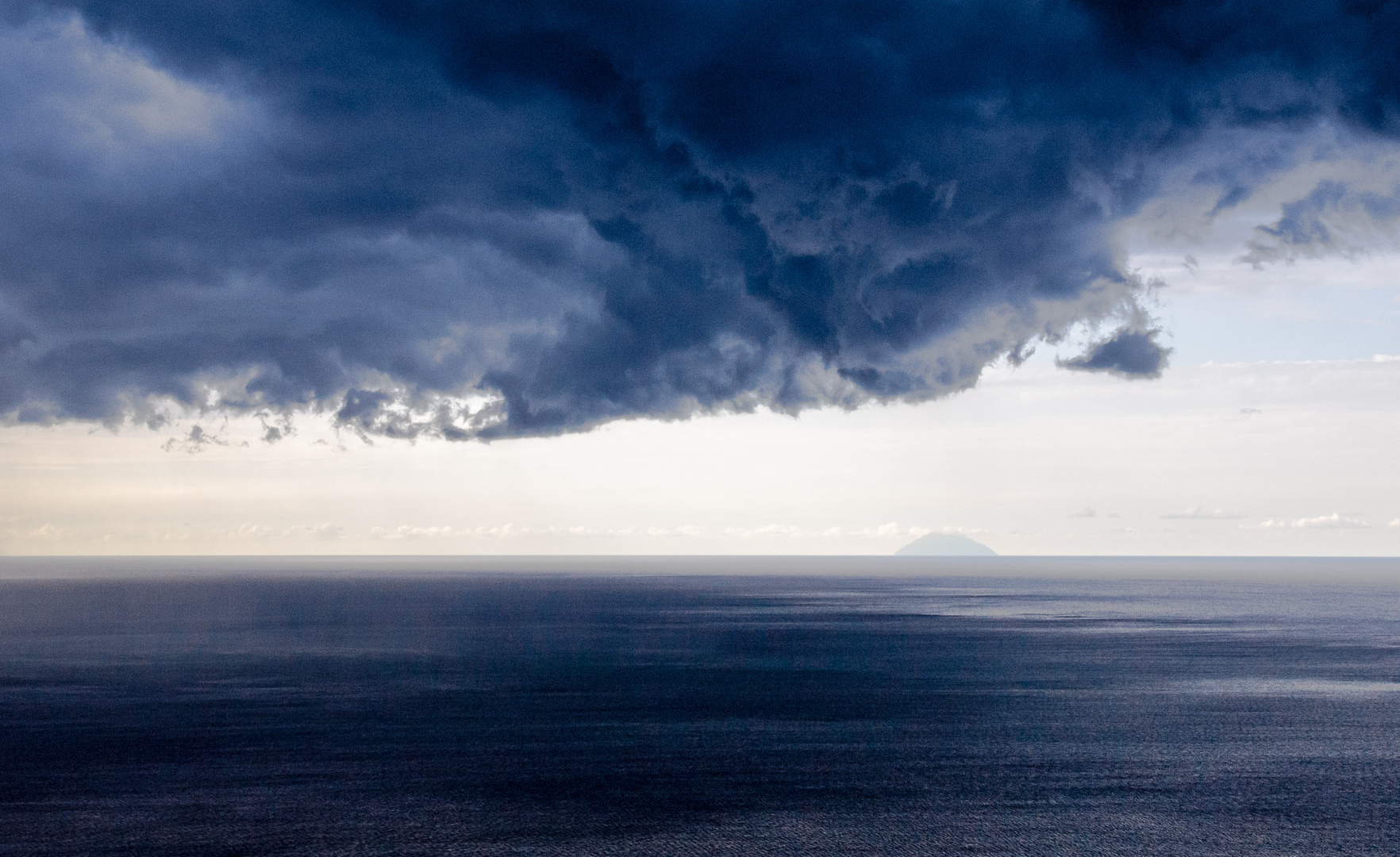 Sizilien, Ein Regenschauer