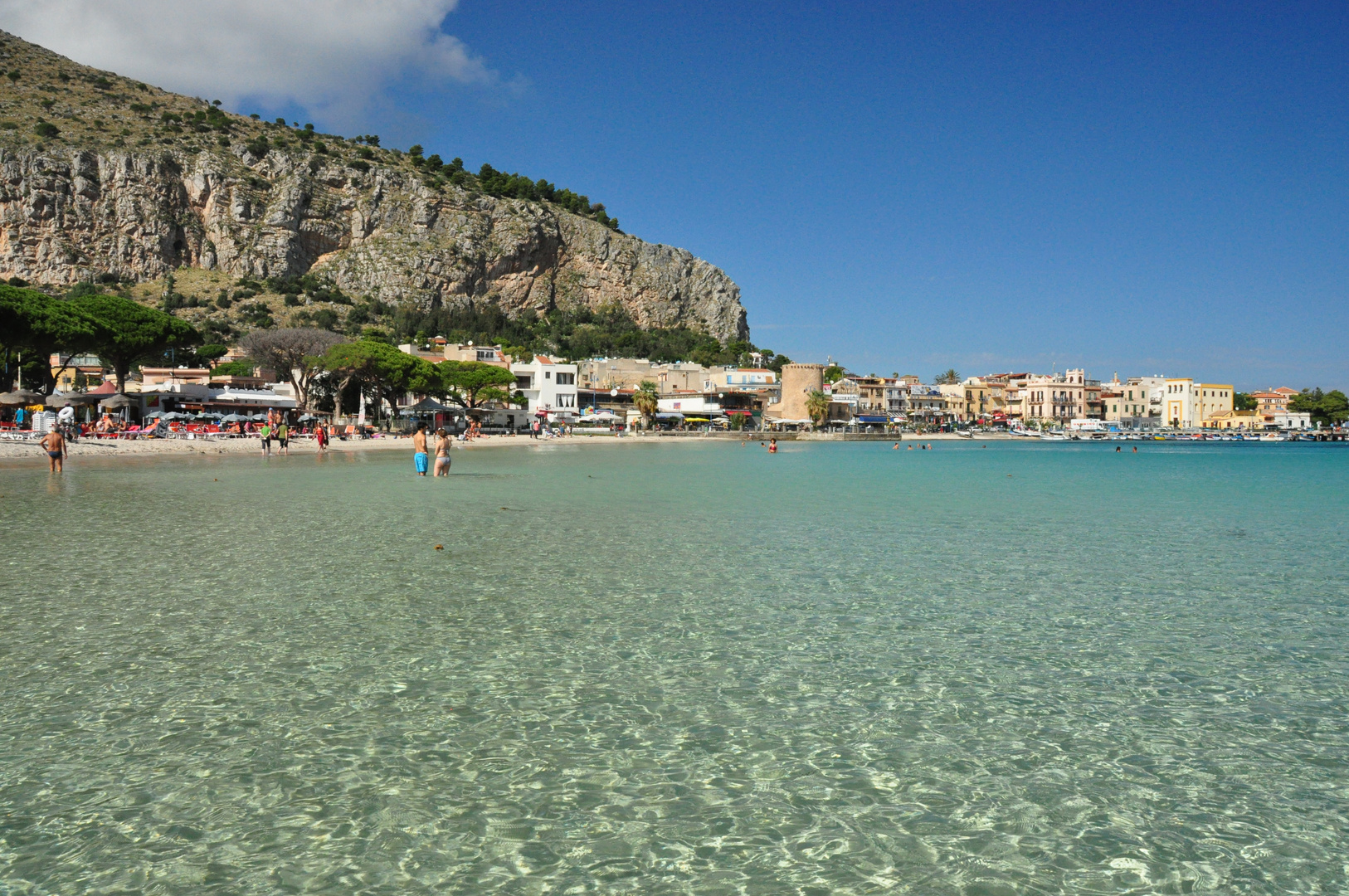 Sizilien - Mondello Beach