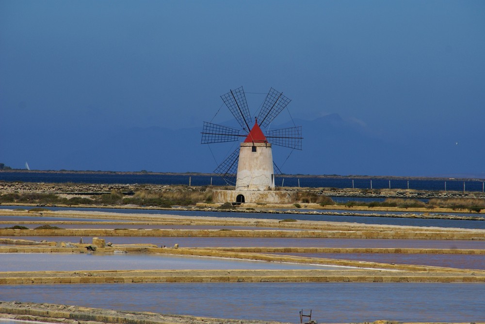 Sizilien - Salinen bei Trapani