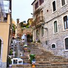 Sizilien - Taormina - Eine schmucke Treppe