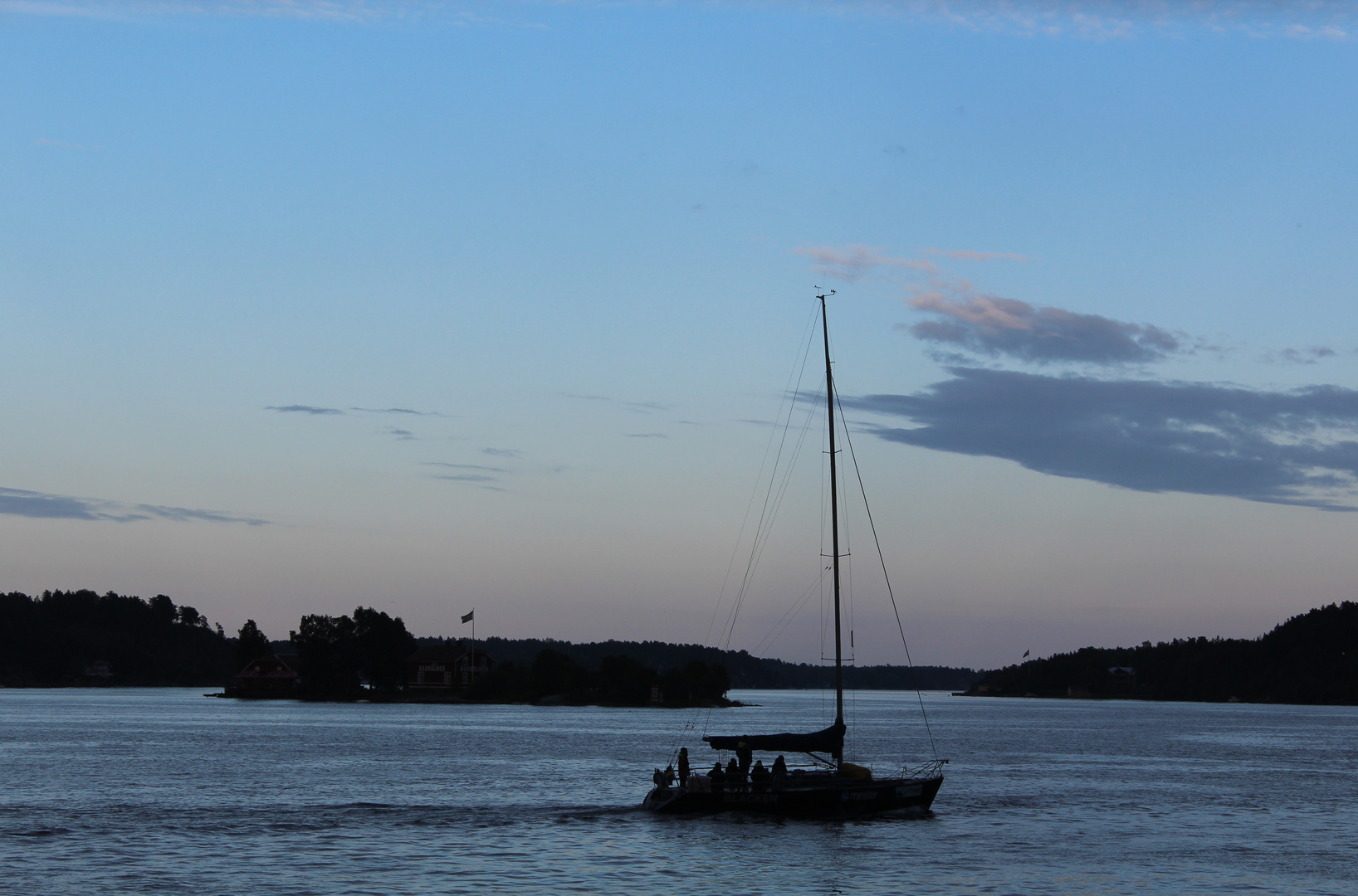 Skärgård. Schiffsfahrt.