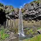 Skaftafell national park - Svartifoss (Island)