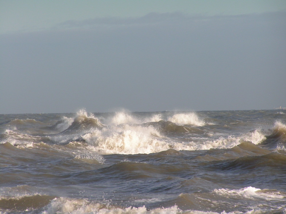 Skagen-Ostsee und Nordsee treffen sich Foto & Bild ...