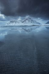 Skagsanden beach epic sky