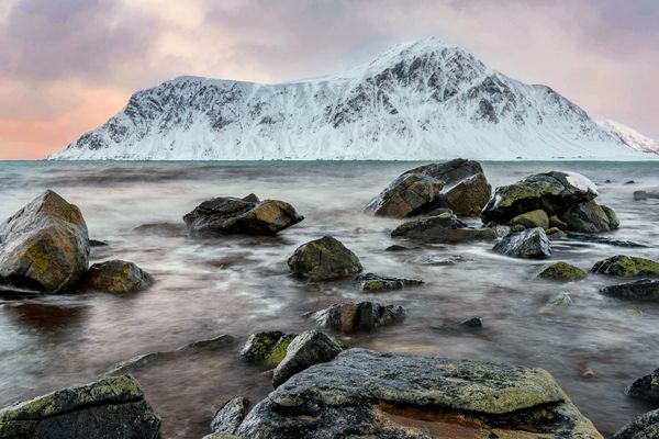 Skagsanden Strand, Lofoten