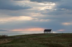 Skálfandi bay at late evening