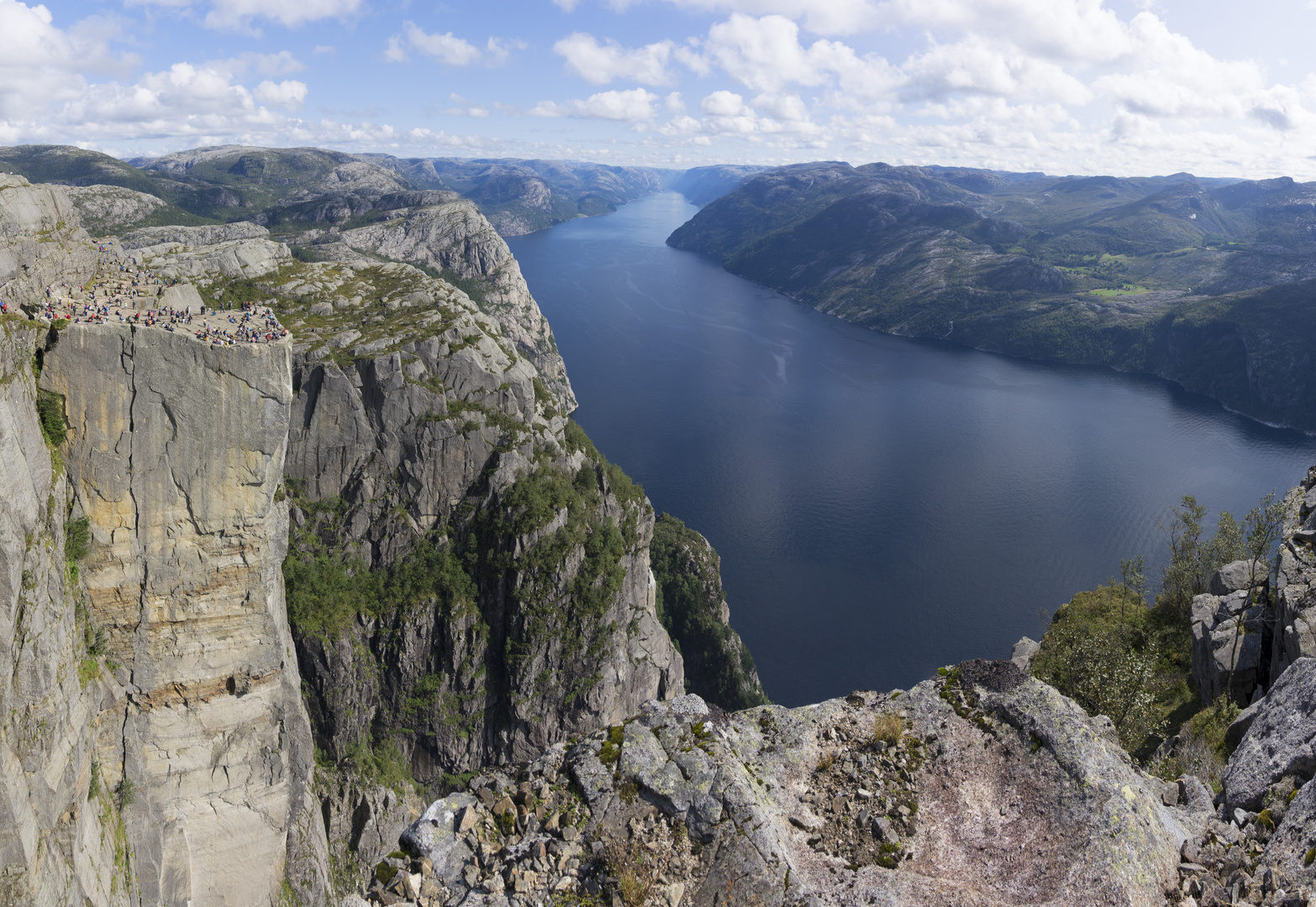 Skandinavien  Prekestolen