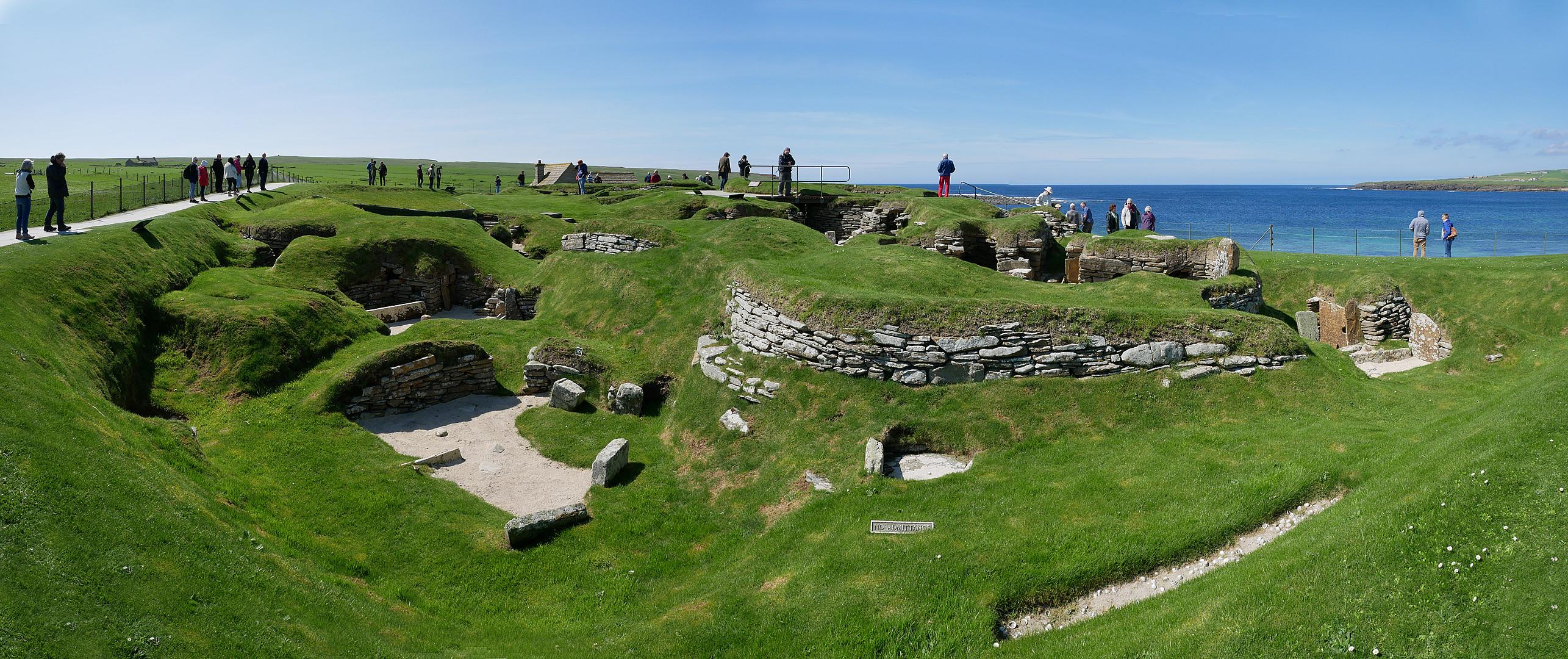 Skara Brae panorama