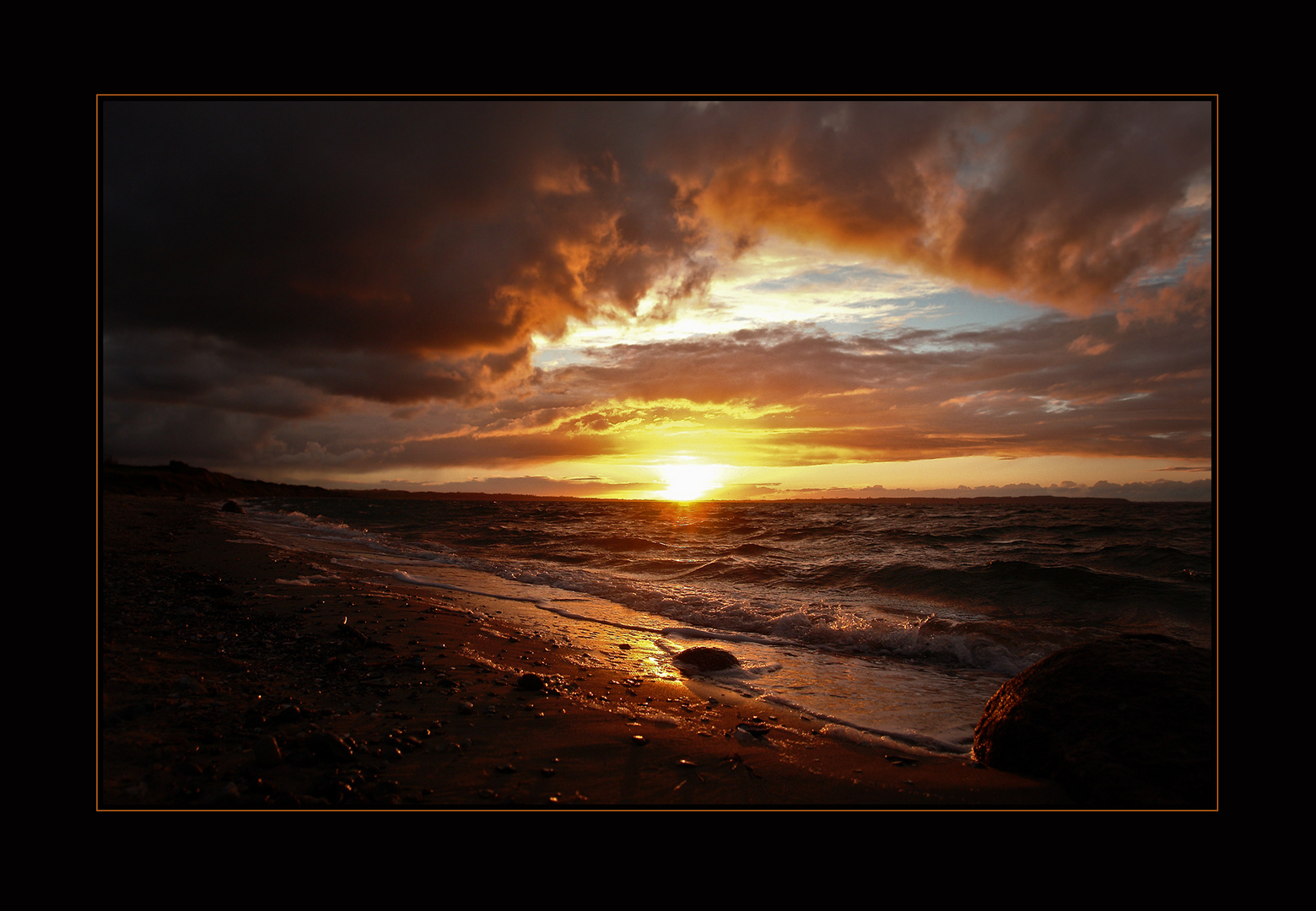 Skastrupstrand Sundown