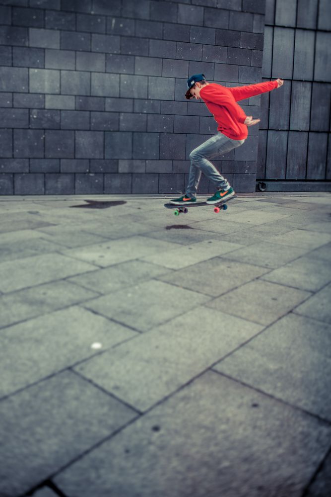 Skateboard Action Bild 2