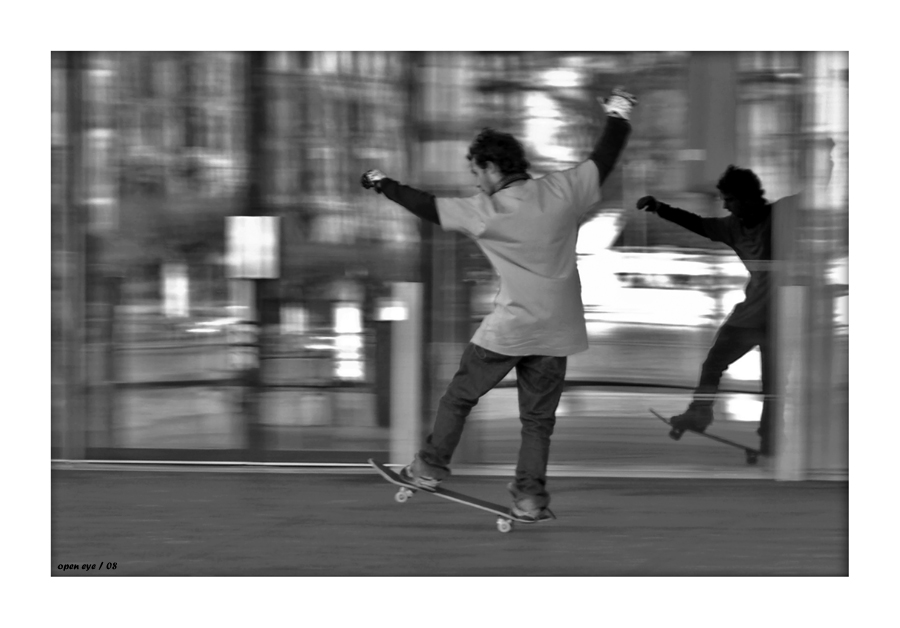 Skateboarder in Luzern / CH