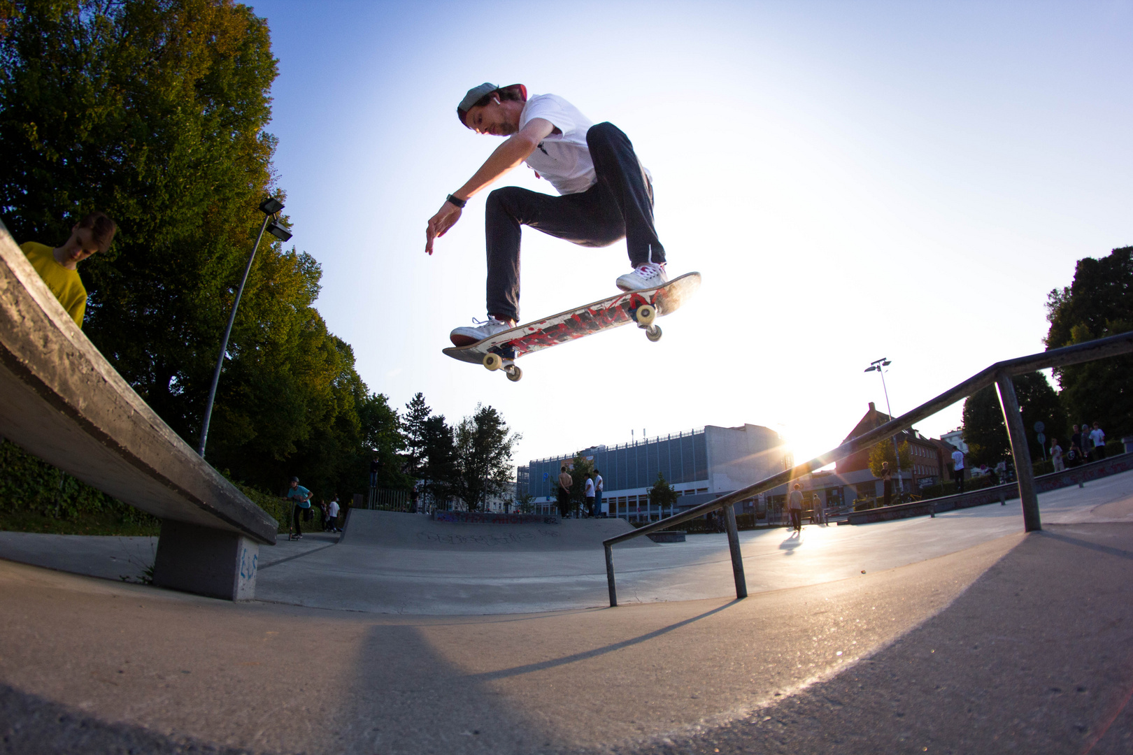 Skateboarding