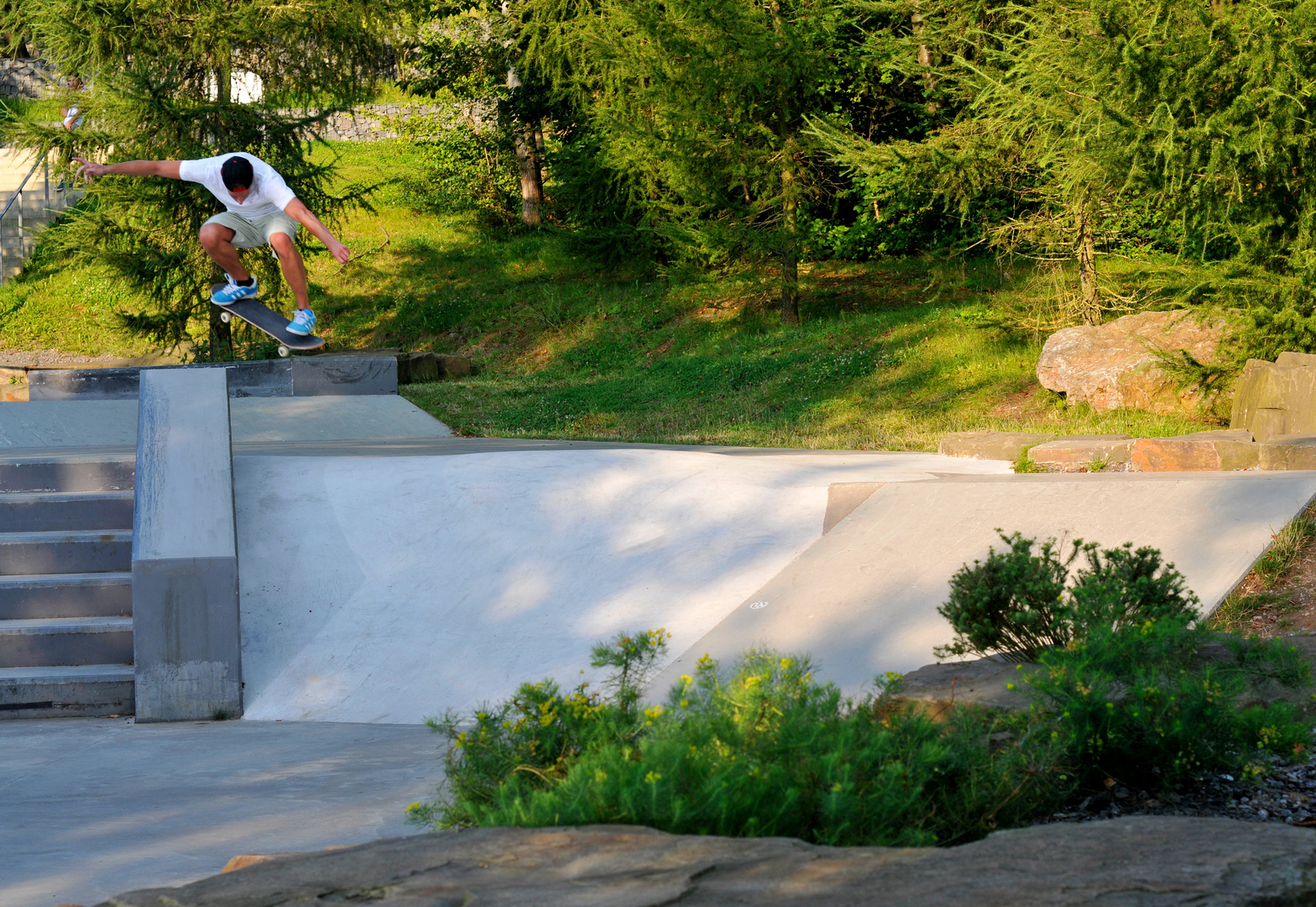 skateboarding