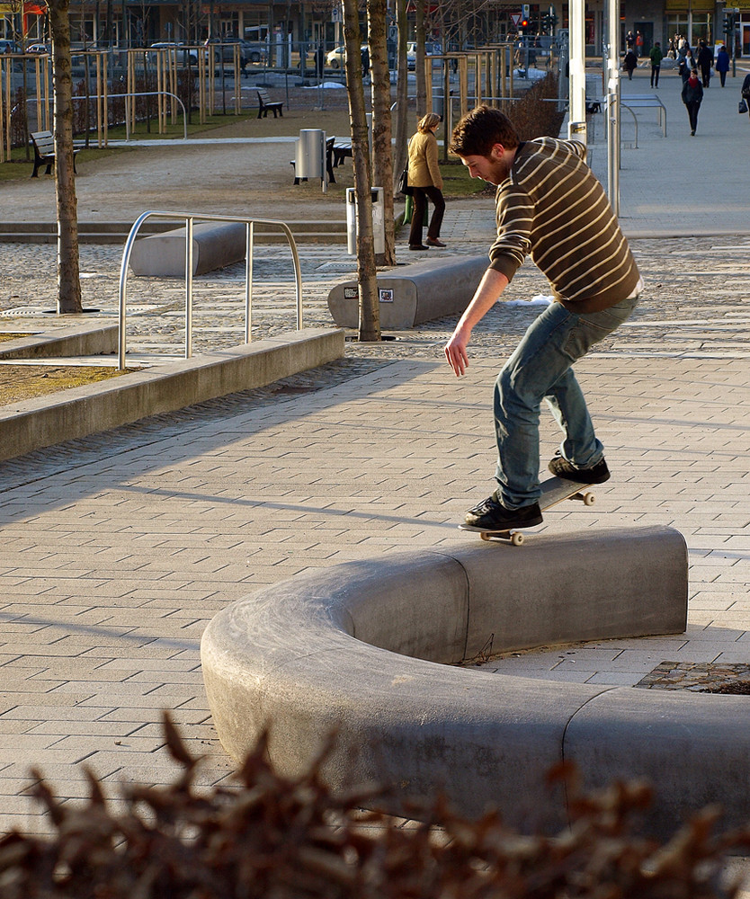 Skateboarding