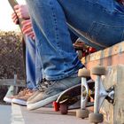 Skateboarding