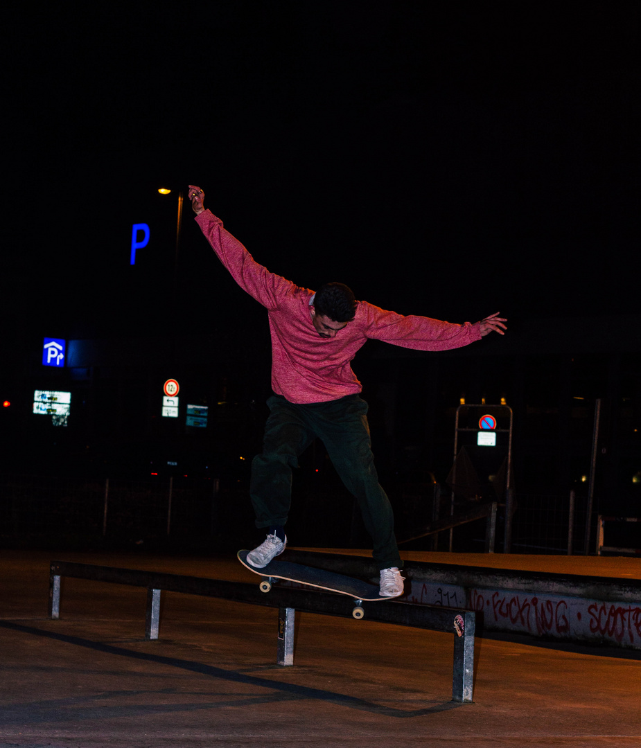 Skateboarding