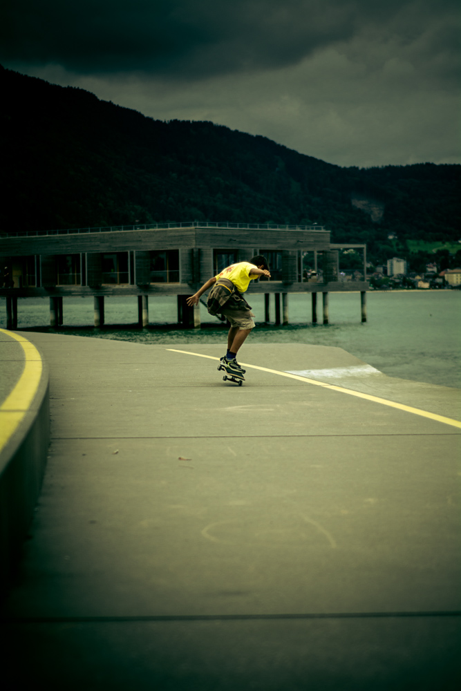 Skateboarding in Bregenz