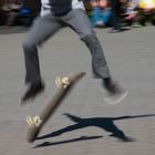 Skateboarding in Central Park 1