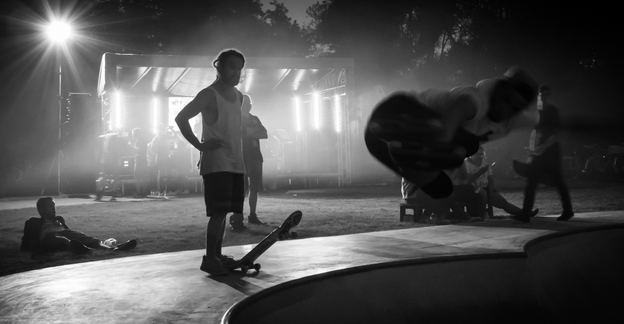 SkatePark 2 b&w