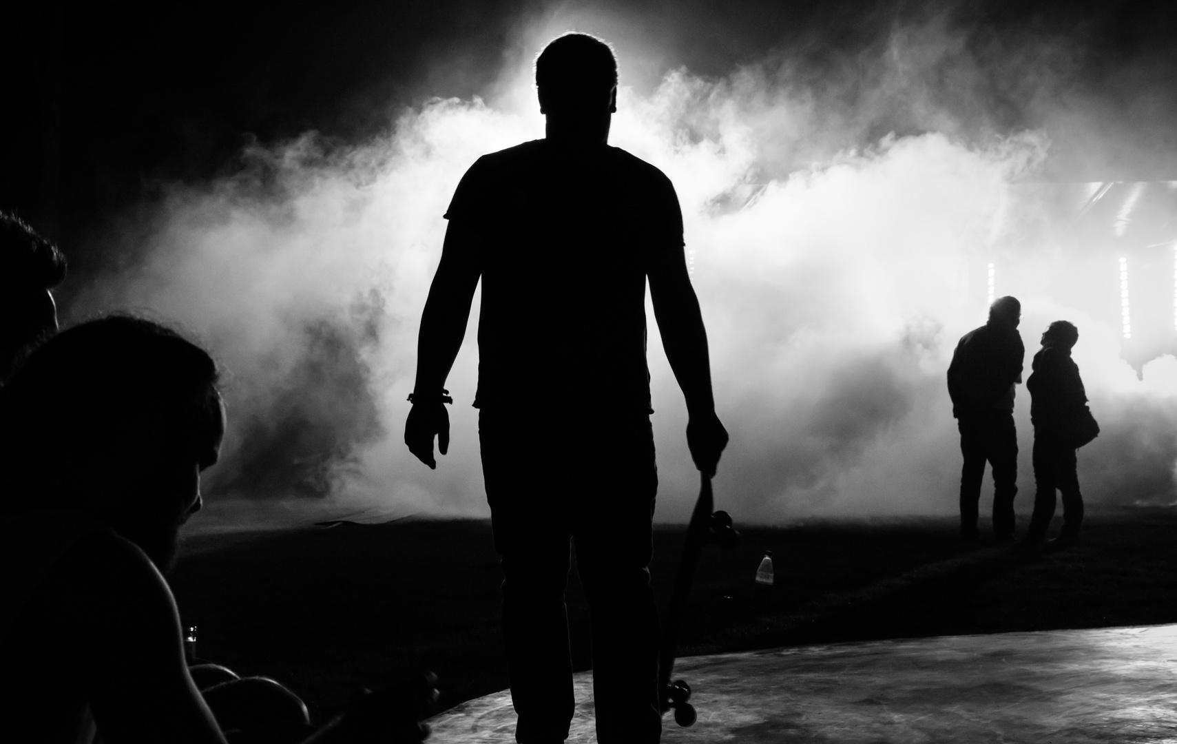 SkatePark 5 b&w