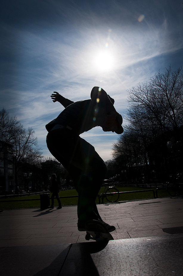 Skater # 2 - Silhouette