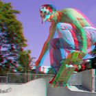 Skater (3D-Foto)