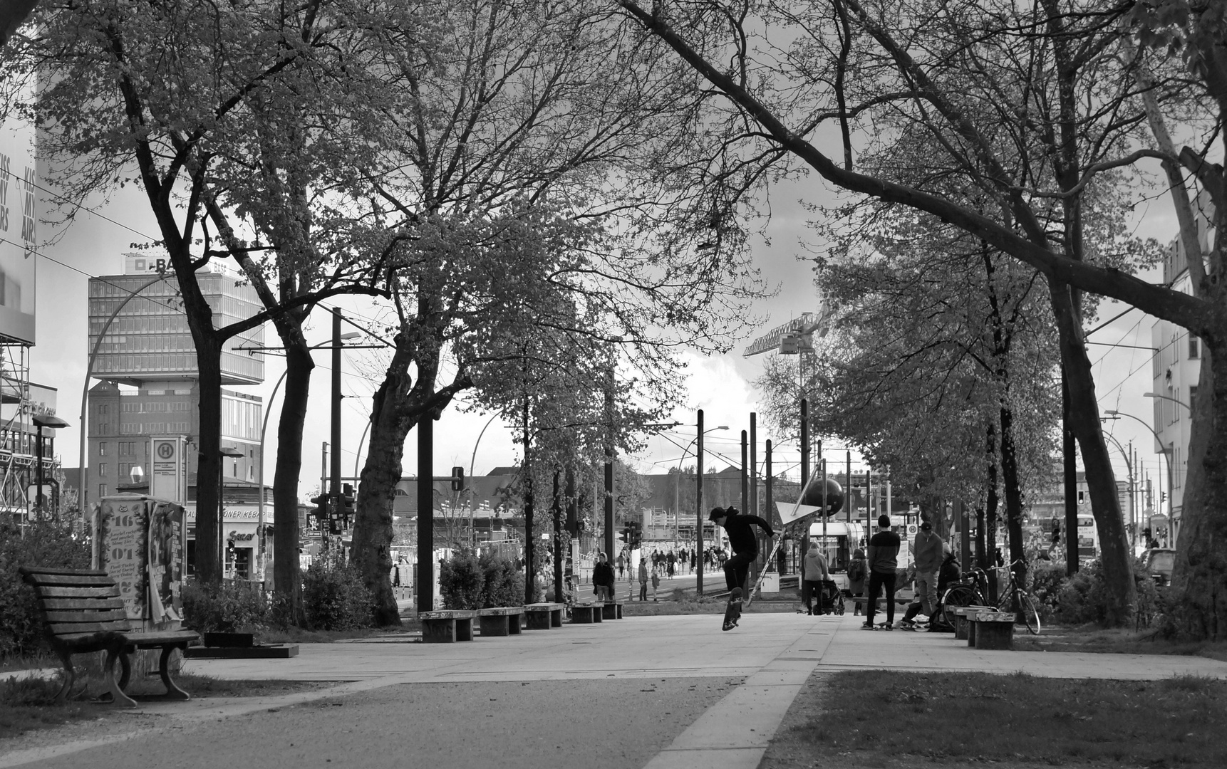 Skater im Park