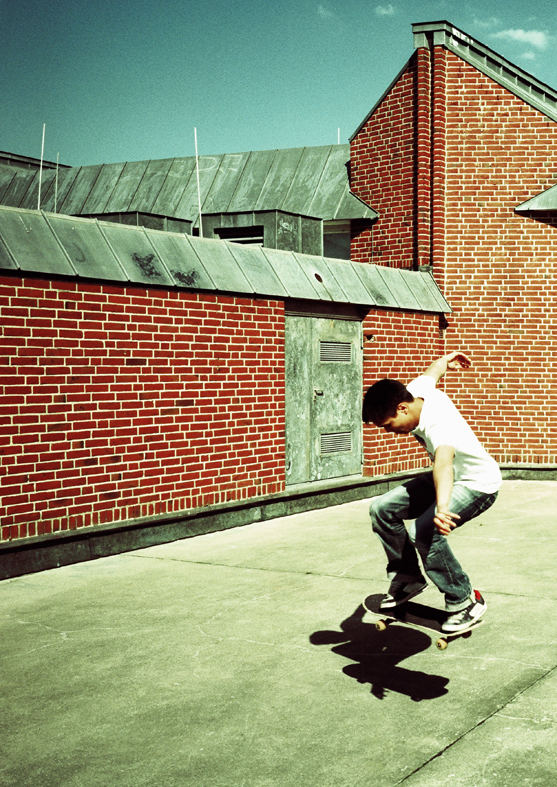 Skater in Action