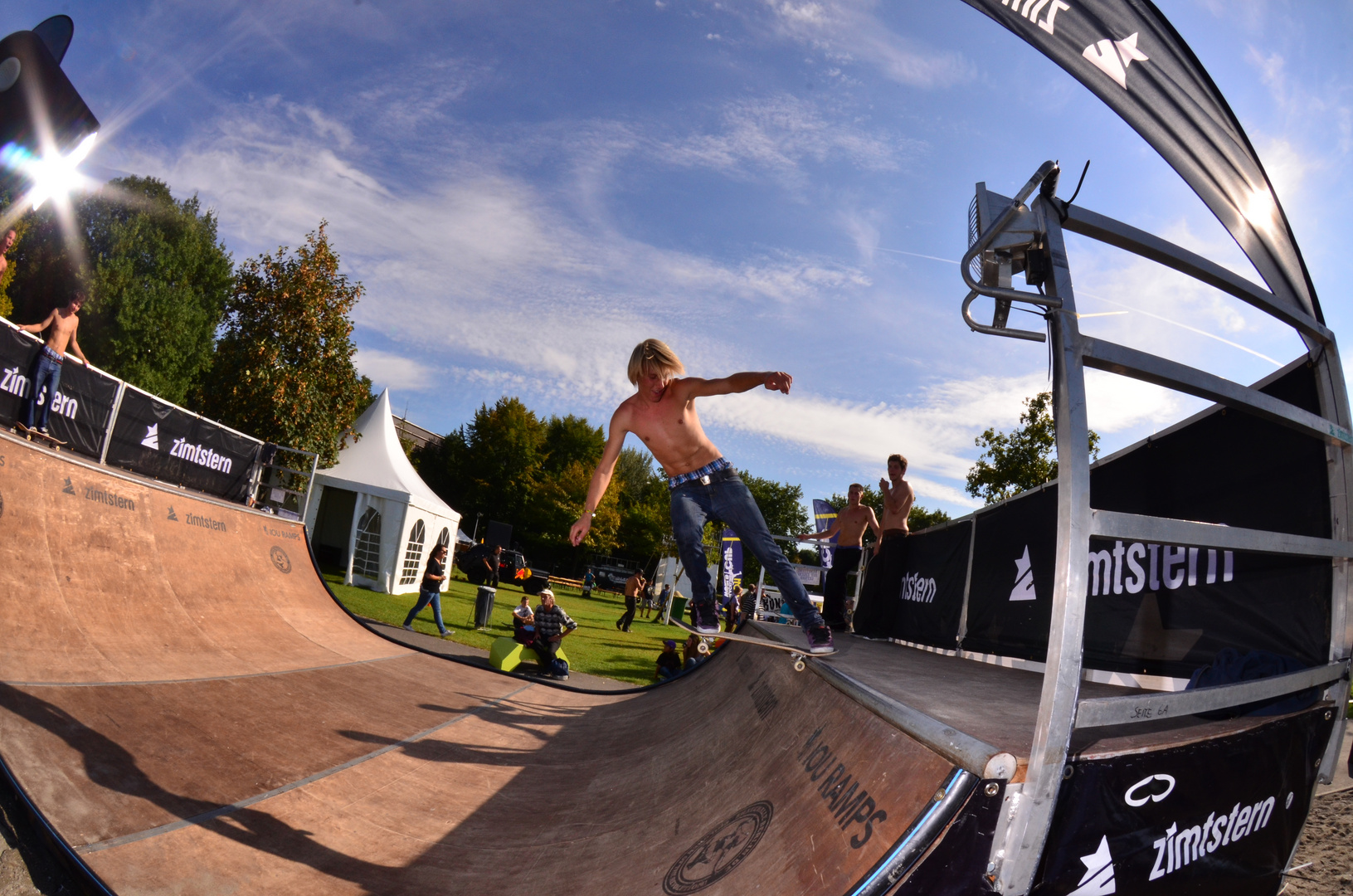 Skater in freakwave festival ( Bregenz 2011 ).