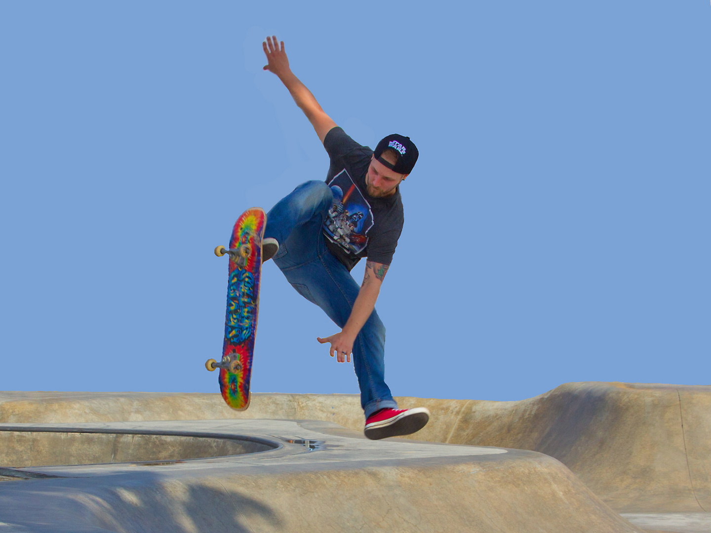 Skater in Venice Beach