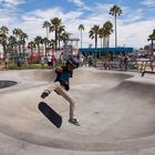 Skater kid in Venice Beach, California