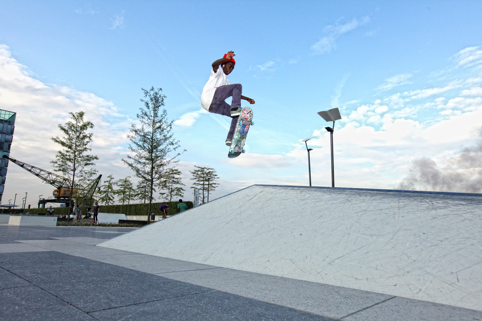 Skater Köln am Rhein