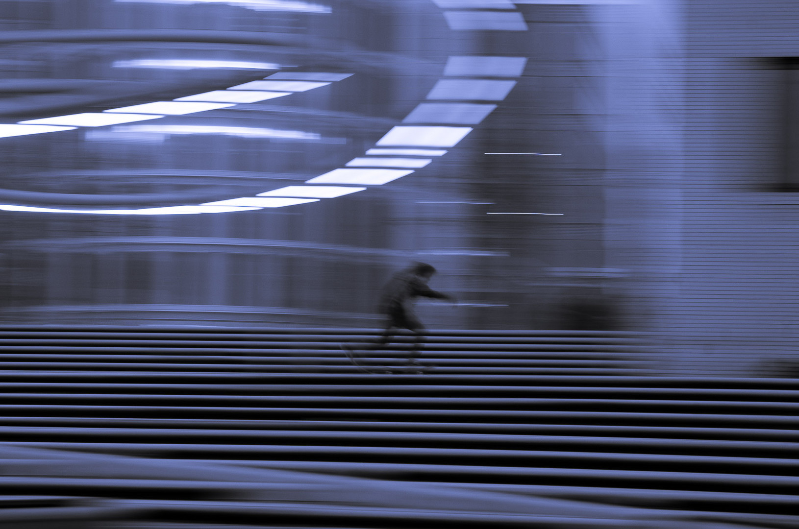 Skater on Stairs