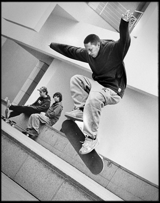 Skaterboy in Barcelona