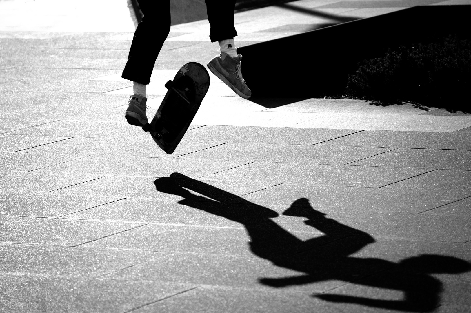 Skater's Schatten