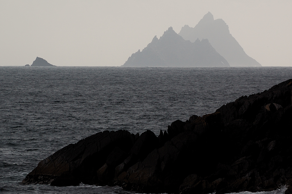 Skelligs in Abendstimmung