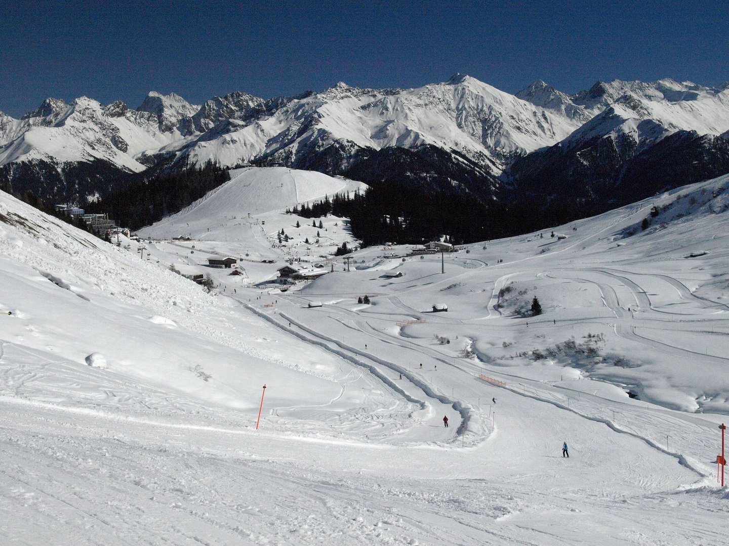 Ski ab hier nur noch laufen lassen...