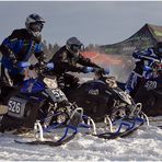 Ski-Doo race ... Motocross in Lappland