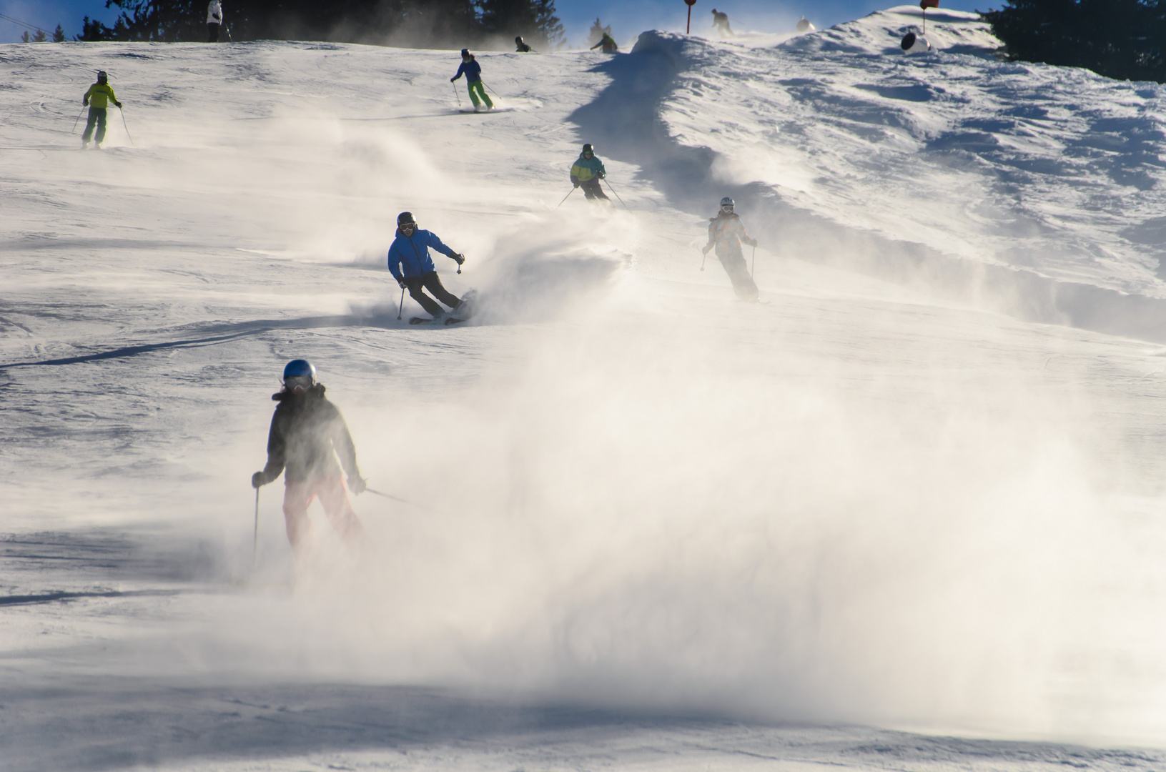 Ski fahrn .....