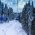 Ski-Lift in Waidring (Steinplatte) Austria