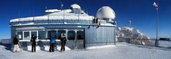 Ski-Pause in großer Höh