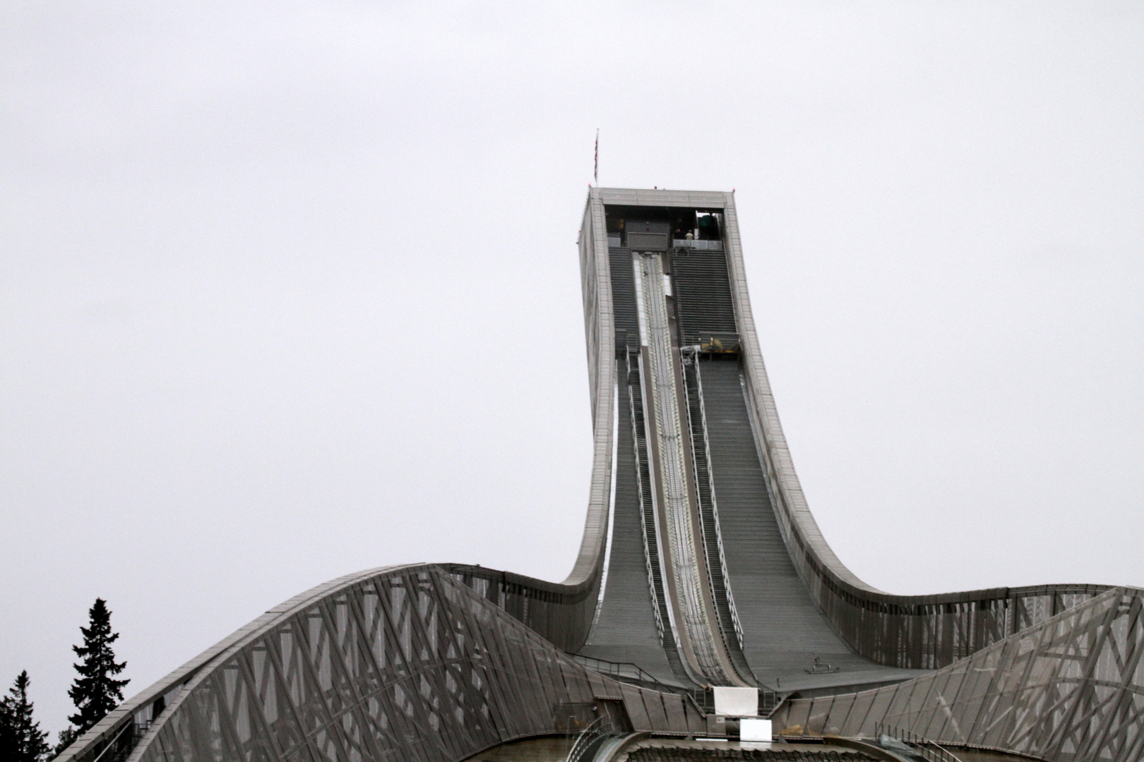 Ski Sprungschanze in Oslo